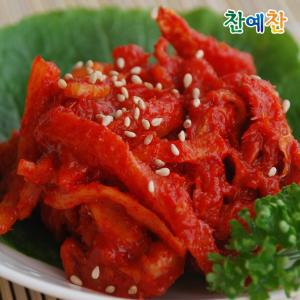 찬예찬 밥도둑 명태초무침 500g/1kg 젓갈