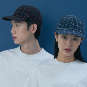 T224AACU18 MODERN CHECK BALL CAP