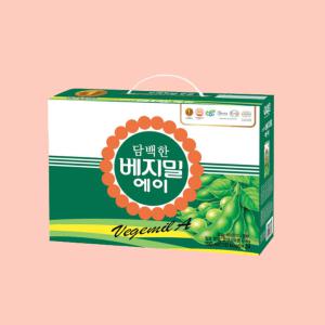 정식품 단백한 베지밀 에이 A 190ml 24개 선물용 1박스