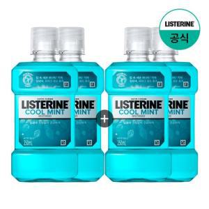 [리스테린] 쿨민트 250ml 2개+2개