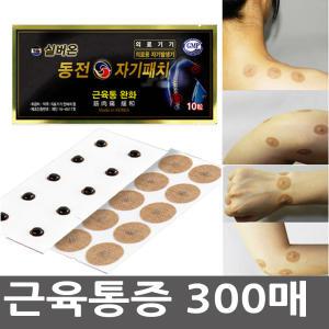 근육통완화/실버온 동전자기패치/300매/패드/기자기방/다나제약/자석/효도선물/파스형/패치/발/손목/어깨