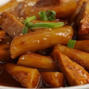 [기타]사계절 떡볶이 밀키트 짜장맛 (밀떡) 430g