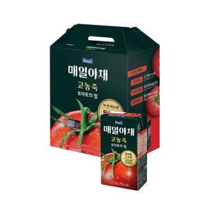 매일유업 선물세트 매일야채 고농축 토마토의 힘, 125ml, 24개