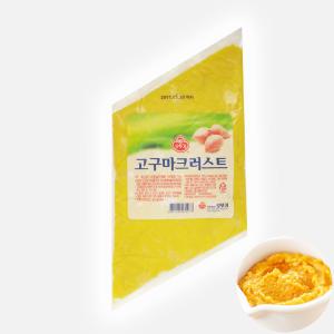 오뚜기 고구마 크러스트 1kg 2개 (무스 샐러드 피자)