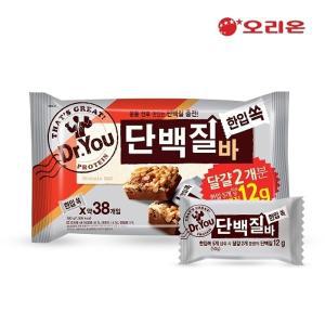 [오리온][W]오리온 닥터유 단백질바 한입쏙 (약38개입, 총380g) x 3개