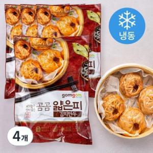 곰곰 얇은피 김치 만두(냉동) 1kg, 4개 one option