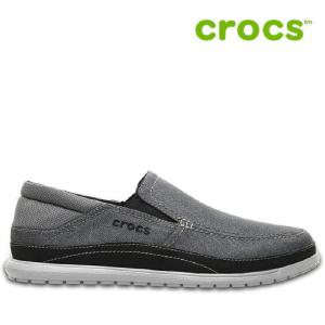 크록스 운동화 /H12- 204835-03LMens Santa Cruz Playa Slip-On