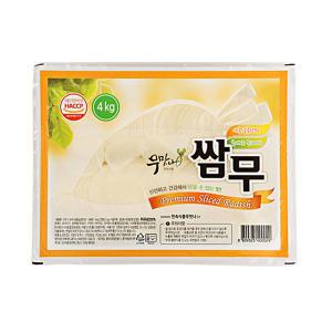 무맛나쌈무(새콤달콤한맛)4kg/민속