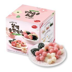 [화과방][9/12 오전11시 주문마감]우리쌀로 만든 삼색송편믹스 (1190g)/ 송편70~90개 만들기