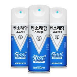 멘소래담 스프레이 파스 쿨 180ml x 3개