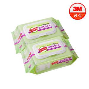 3M 베이직 물걸레 청소포 더블액션 표준형 30매X2팩 (60매)