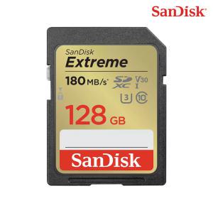 샌디스크 SD메모리카드 익스트림 128GB 128기가 캐논 소니 카메라 SD카드 ENL