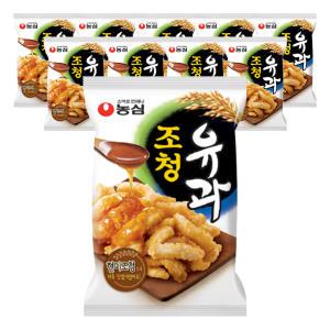 농심 조청유과, 96g, 10개