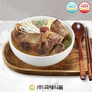 [국제식품] 초원농원 맛 그대로 진한육수 진짜 왕 갈비탕 1kg(4팩)