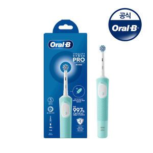 [Oral-B] 오랄비 전동칫솔 D103 바이탈리티 프로 초미세모 민트 그린