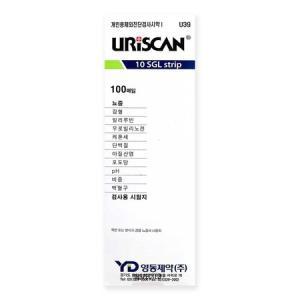 URiSCAN 유린스틱 10종 소변검사지 소변스틱