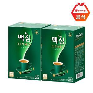 맥심 디카페인 커피믹스 100T+100T