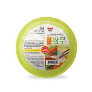 일가집 와사비쌈무 350g x 18ea 1box