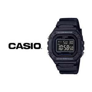 카시오 CASIO 남자 여자 전자 디지털 패션 손목시계 W-218H-1B