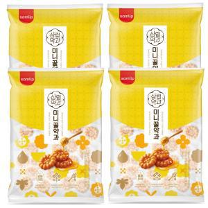 삼립 미니 꿀약과 1kg 4개(500g x 8개) /밤만쥬 누네띠네 벌크 사과쨈쿠키 제리뽀