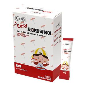 [소비기한 임박] 나와아기 토마토 떡볶이 가루, 10입, 1개