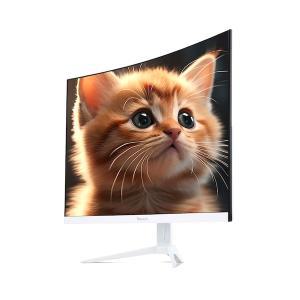 비트엠 Newsync X27FC90 커브드 1500R 화이트