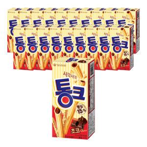 오리온 통크 초코, 45g, 20개