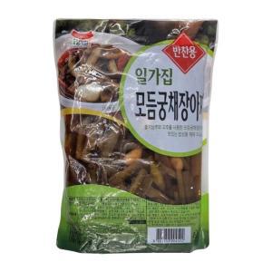 일가집 모듬궁채 장아찌 1kg