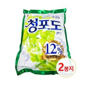 롯데웰푸드 청포도 캔디 사탕 대용량 업소용 1445g x 2개_MC