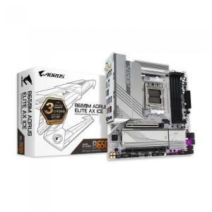 GIGABYTE B650M AORUS ELITE AX ICE 제이씨현 AMD 메인보드