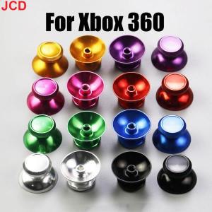 Xbox 360 게임 패드 컨트롤러용 JCD 3D 알루미늄 금속 아날로그 조이스틱 엄지 스틱 그립 캡, 1 쌍