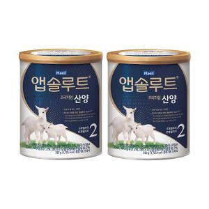 앱솔루트 산양 분유 2단계 750g, 2개