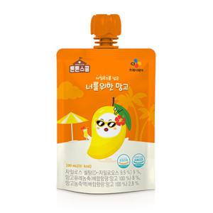 CJ 튼튼스쿨 너를위한 망고 주스 100ml x 40개