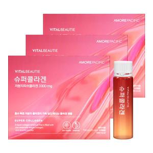 아모레퍼시픽 바이탈뷰티 슈퍼콜라겐 앰플 30개입X3박스 / 저분자피쉬콜라겐 3300mg