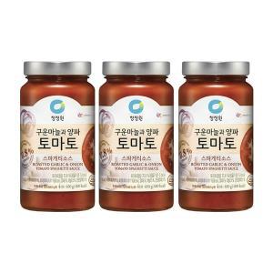 청정원 토마토 스파게티소스 600g x 3개