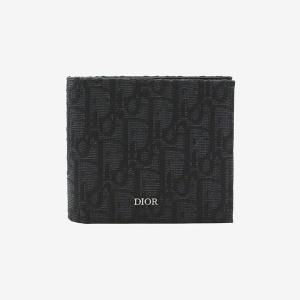 [DIOR]디올 오블리크 컴팩트 반지갑 블랙 2OBBH027YSEH03E 2OBBH027YSEH03E