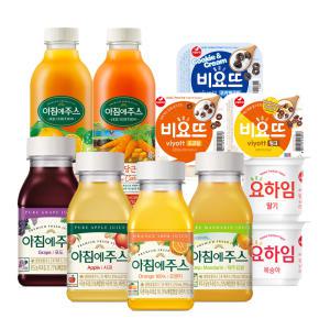 아침에주스 210ml*18입 5종/짜요짜요/비요뜨 등