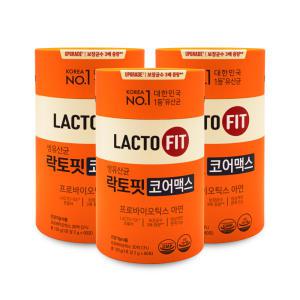 종근당건강 락토핏 유산균 코어맥스 2g X 60포 3통 I