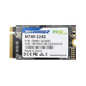 타무즈 M740 M.2 2242 NVMe (1TB)-정품