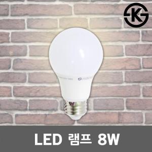 건식 LED 램프 전구색 8W 파티 캠핑 차박 포인트 전구 3000K 스트링 알전구 등갓 라탄갓 파티벨트 LED전구