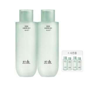 한율 어린쑥수분진정토너 듀오, 150ml, 2개 + 증정(어린쑥토너,18ml, 2개 + 플루이드,18ml, 2개)