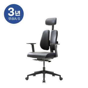 듀오백 골드 D2500G-ASL 인조가죽 학생 사무용의자