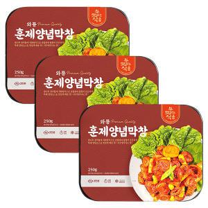 [소비기한 임박] 와룡 훈제양념막창, 250g, 3개