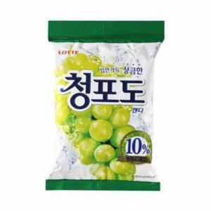 롯데 청포도 캔디 1445g 대용량 사탕 화이트데이 간식 후식