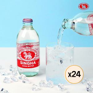 싱하 탄산수 소다워터 325ml x 24