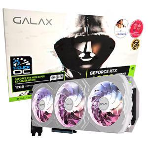 갤럭시 GALAX 지포스 RTX 4070 SUPER EX GAMER WHITE OC D6X 12GB