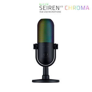 [특.가16만]레이저코리아 세이렌 V3 크로마 블랙 Razer Seiren V3 Chroma Black USB 마이크