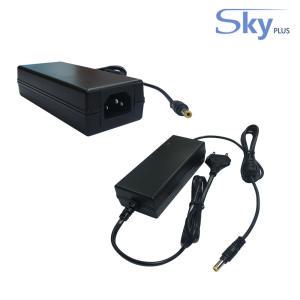 12V 5A 정전압 SMPS타입 3구접지 코드분리형 / 전원코드일체형 CCTV/모니터용 60W SKYPLUS 국산 아답터