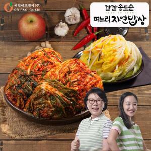 [깐깐 송도순]포기김치5kg+백김치3kg