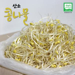 [농부마음]천연암반수로 키운  아삭아삭 콩나물  4kg